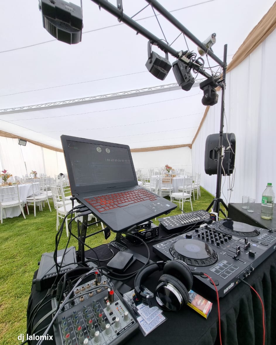 Dj iluminación amplificación para eventos - imagen 1